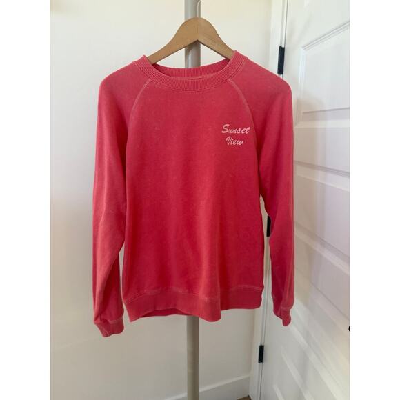 Billabong Sunset View Sweater Coral Size Medium - Picture 1 of 7
